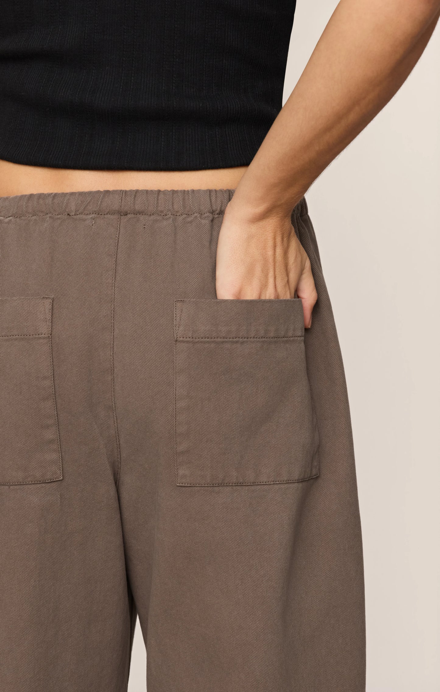 Z Supply Kit Twill Carpenter Pant in Pebble Coast