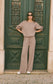 Z Supply Take It Easy Wide Leg Sweater Pant in Heather Ash