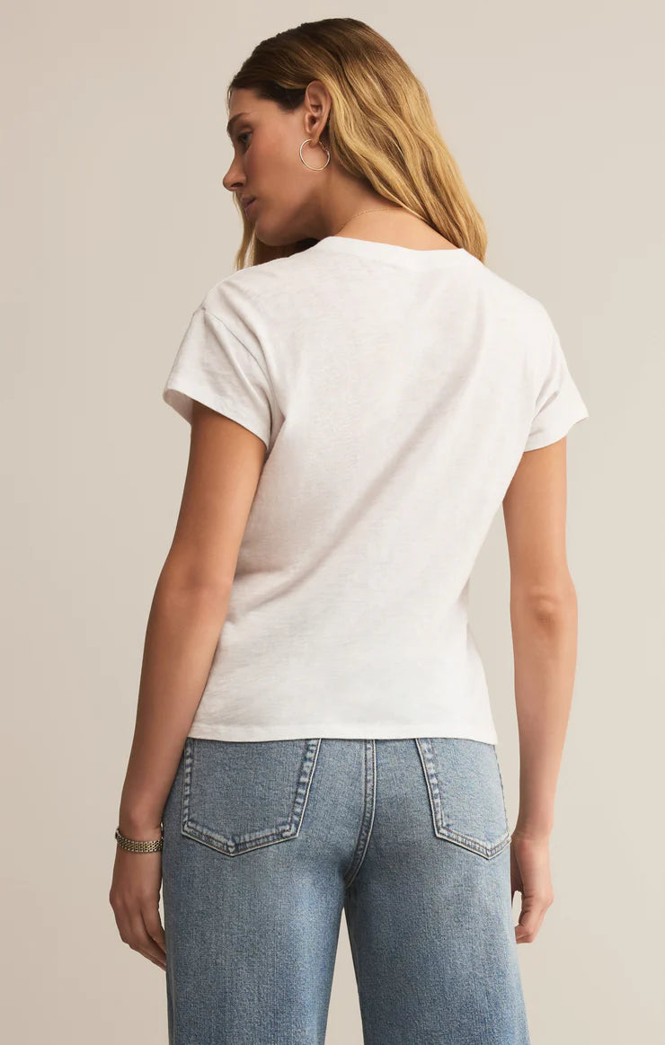 Z Supply Modern Slub Tee in White