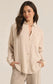 Z Supply Perfect Linen Putty Stripe Top