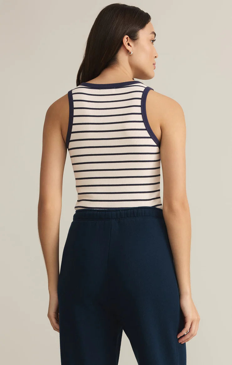 Z Supply Hadley Striped Tank in Supernova