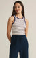 Z Supply Hadley Striped Tank in Supernova