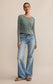Z Supply Arlet Mini Thermal Top in Hunter Green