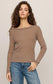 Z Supply Arlet Mini Thermal Top in Saddle Suede