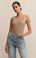 Z Supply Classic Scoop Rib Tank in Desert Tan