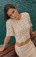 Z Supply Raquel Lace Cropped Top in Natural