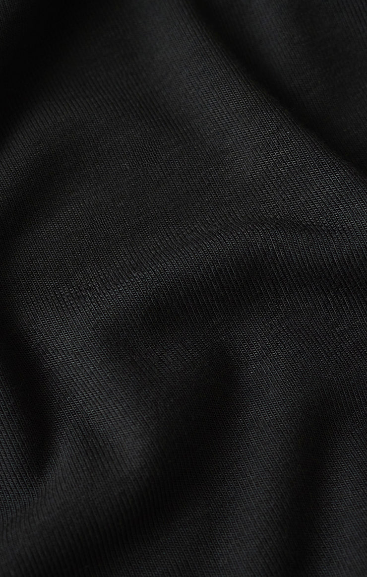 Z Supply Second Skin Off Shoulder Top in Black