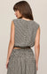 Z Supply Merit Cropped Gingham Linen Top