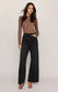 Z Supply Onyx Snake Long Sleeve Top in Cocoa Bean