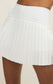 Z Supply Playing Doubles Skirt in White