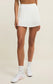 Z Supply Playing Doubles Skirt in White