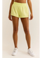 Z Supply Rise Up Fleece Short in Key Lime Pie