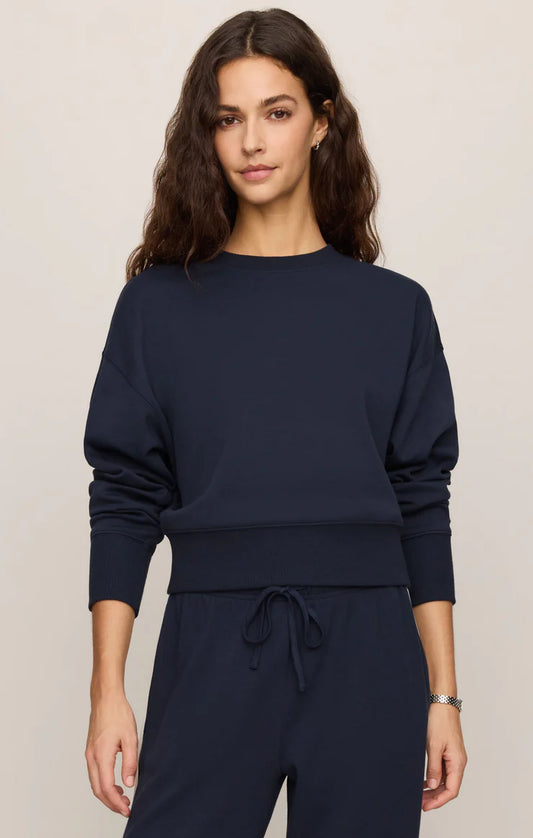 Z Supply Comeback Sweatshirt in Eclipse