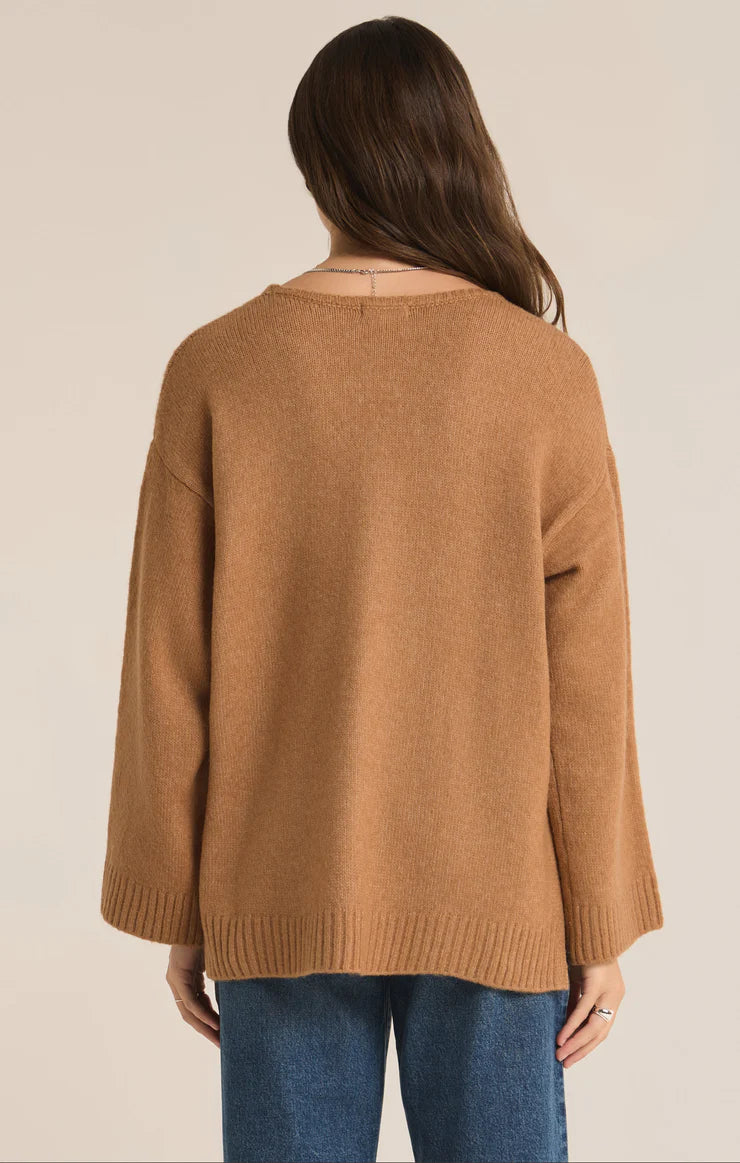 Z Supply V-Neck Burro Modern Sweater