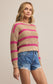Z Supply Broadbeach Striped Sweater