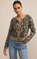 Z Supply Outlook Leopard Cardigan
