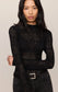 Z Supply Avery Sweater Top in Black
