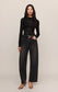 Z Supply Avery Sweater Top in Black