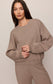 Z Supply Take It Easy Sweater in Heather Ash