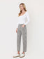 Lovervet High Rise Leopard Print Utility Barrel Jeans
