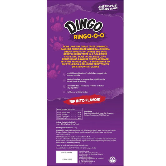 Dingo Ring-O-O Dry Chews for Dogs