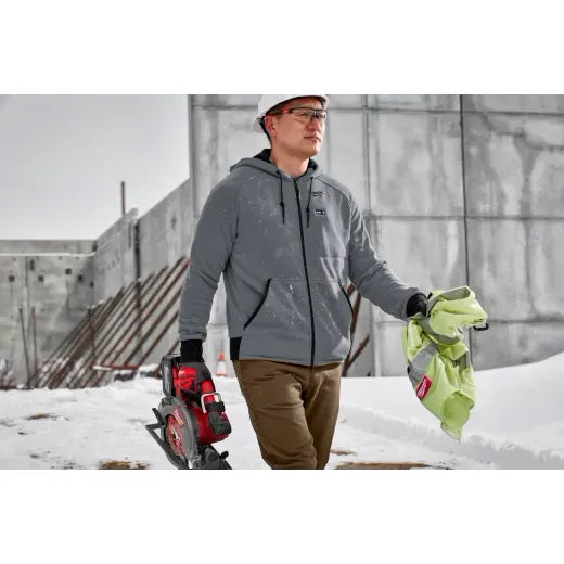 Milwaukee M12™ Heated Gray Hoodie