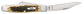 Case Peach Seed Jig Amber Bone Carbon Steel Large Stockman