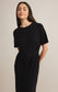 Z Supply Mirada Midi Dress in Black