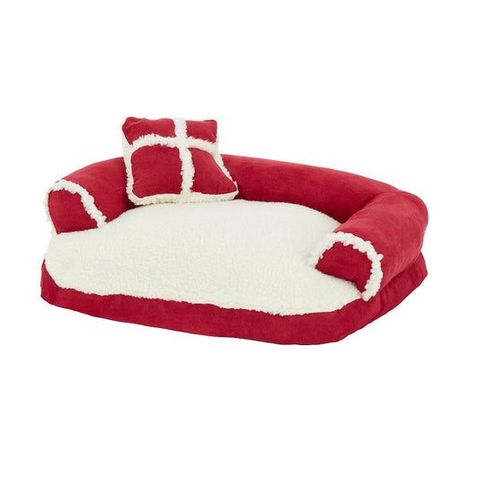 Aspen Pet Sofa Bed with Pillow