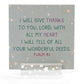 Verses For Gratitude – Bible Verse Card Set & Display Stand