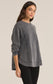 Z Supply Replay Black Sand Sweatshirt