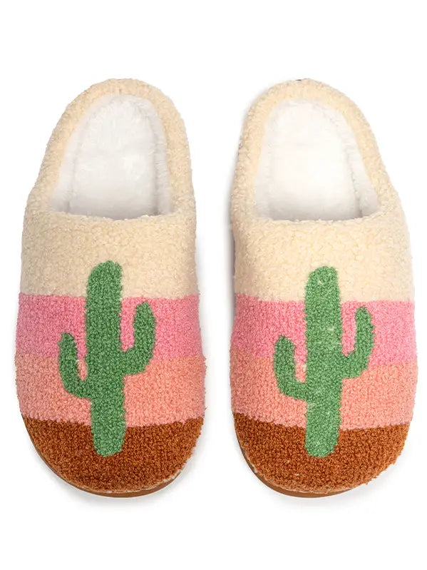 Cactus in a Desert Slippers