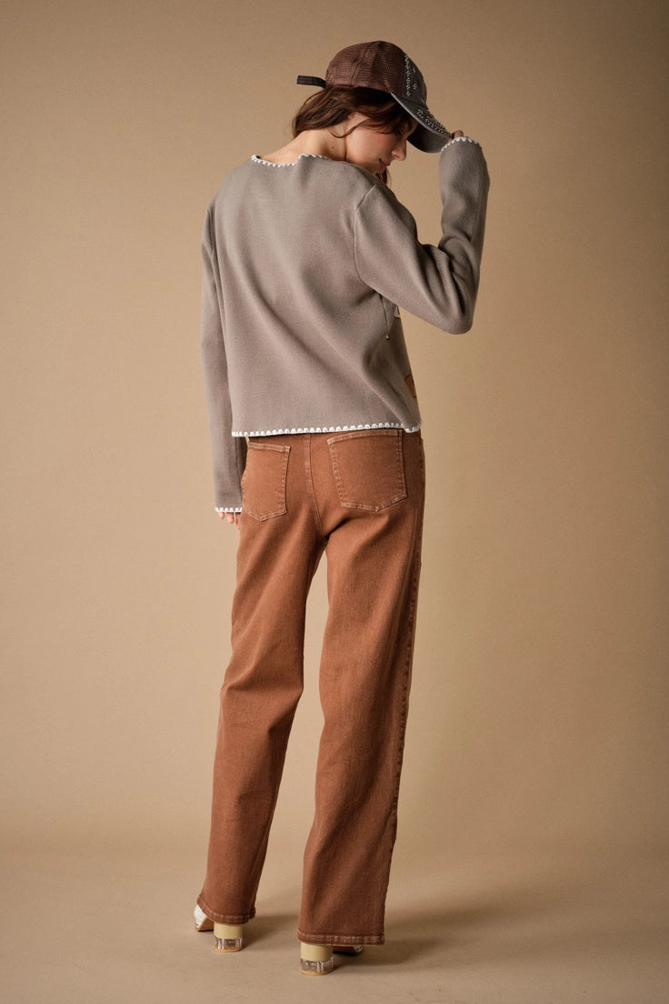 Western Sweater Cardigan