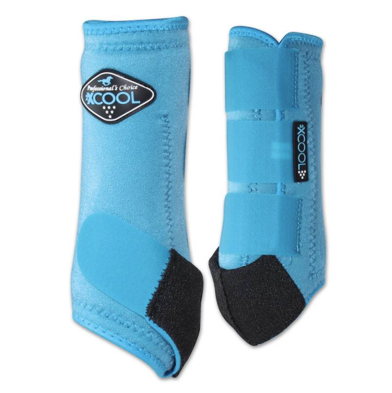 Professional's Choice 2XCool Sports Medicine Boot- Front Pairs Medium Pacific Blue