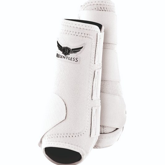 Relentless All-Around Sport Boot Front Small White