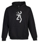 Browning Branded Hoodie in Black