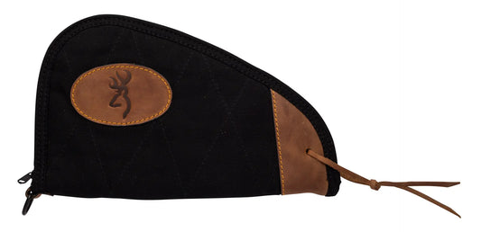 Browning Lona Canvas/Leather Pistol Rug in Black