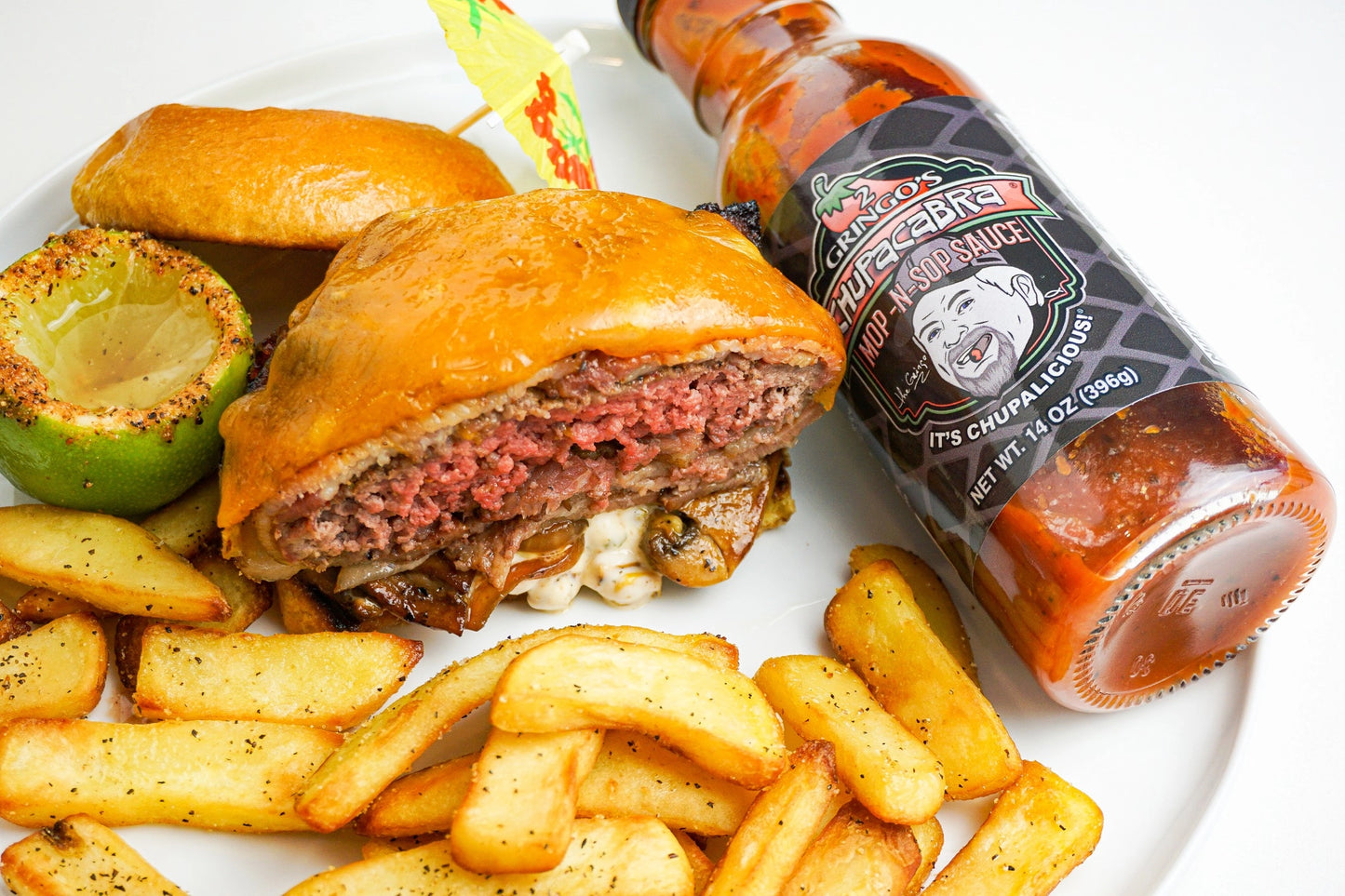 2 Gringo's Chupacabra Mop-N-Sop Sauce
