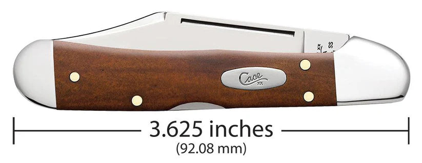 Case Smooth Chestnut Bone Mini CopperLock