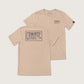 Cowboy Cool Roughrider Tee in Heather Tan