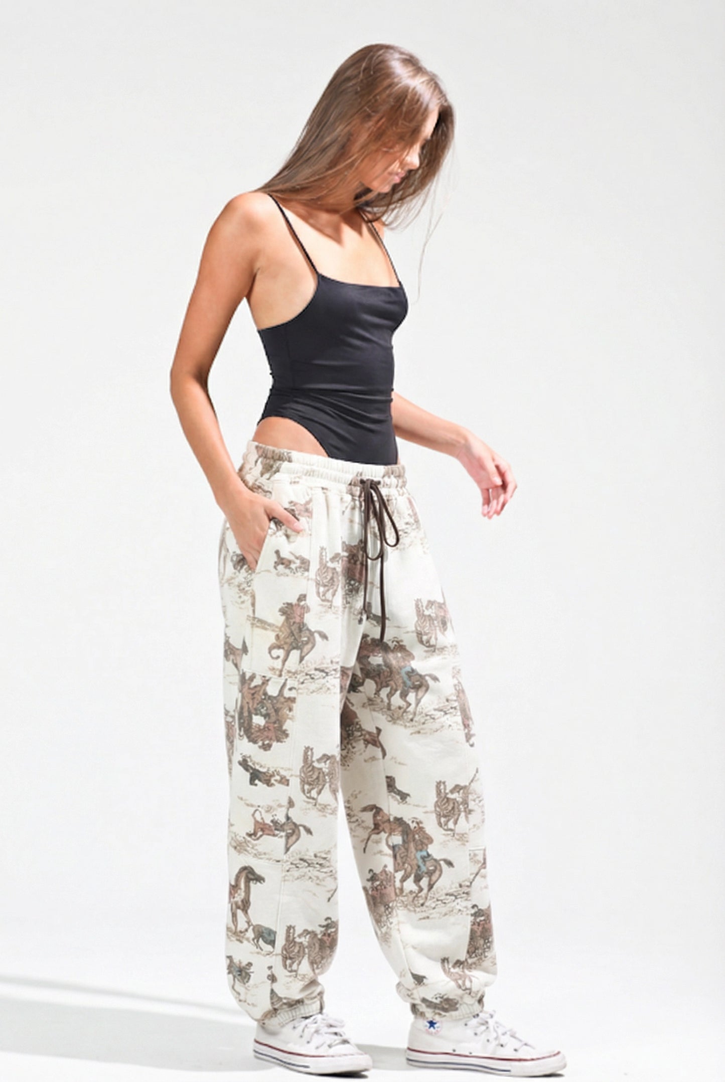 Horse Print Sweatpants