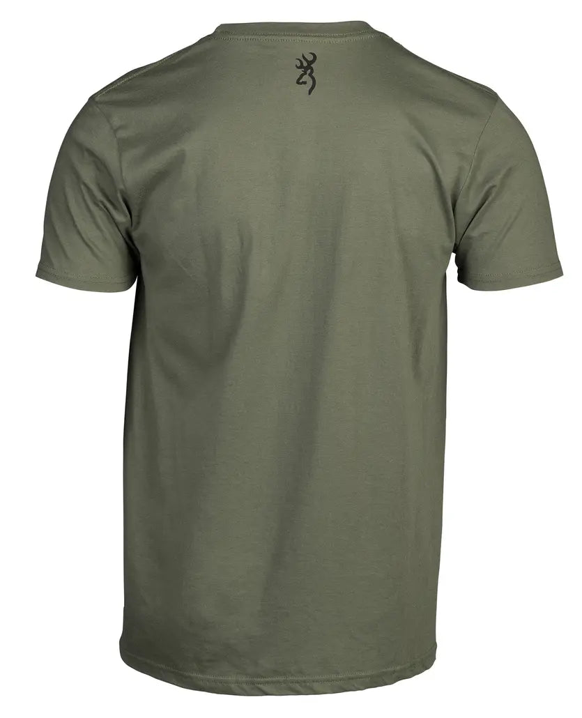 Browning Camo Buckmark Shirt in Green