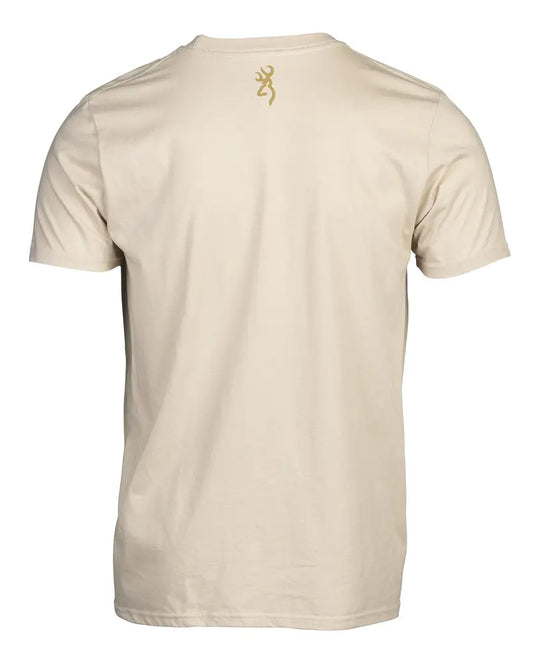 Browning Camo Buckmark Shirt in Tan