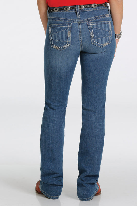 Cinch Hannah Stars & Stripes Bootcut Jean