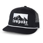 Whiskey Bent Hat Co. Cowboy Killer 2.0 Black Trucker Hat