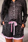 Smokey Leopard Ruffle Pajama Set