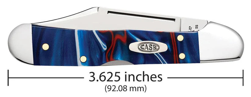 Case Patriotic Kirinite Mini CopperLock