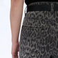Bayeas High Rise Leopard Print Wide Leg Pants