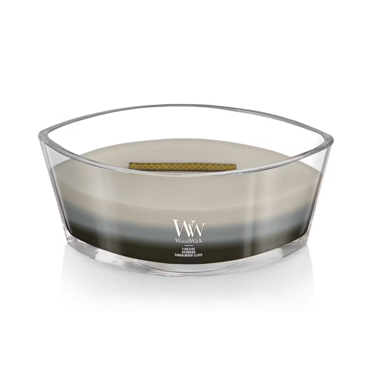 WoodWick Warm Woods Ellipse Trilogy Candle