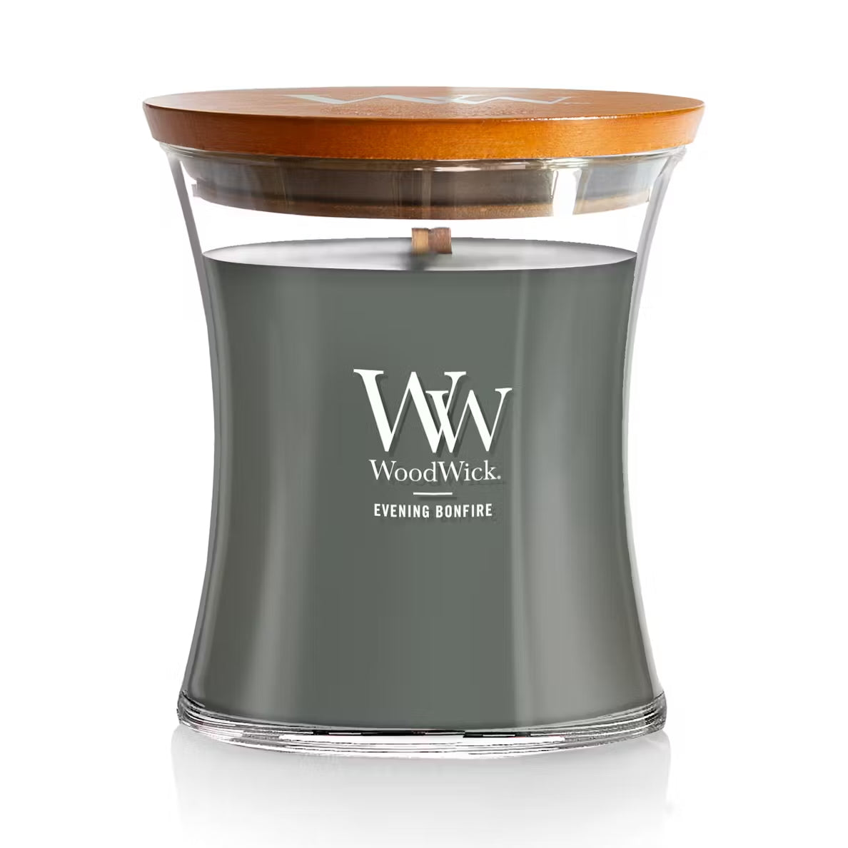 WoodWick Evening Bonfire Medium Hourglass Candle